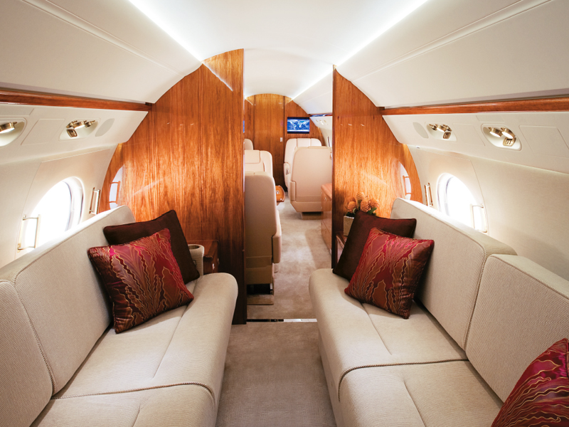 частный самолет Gulfstream G650